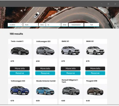 Integrated rental plugin for your website